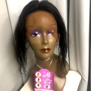 100% human hair closure, unprocessed virgin hair.